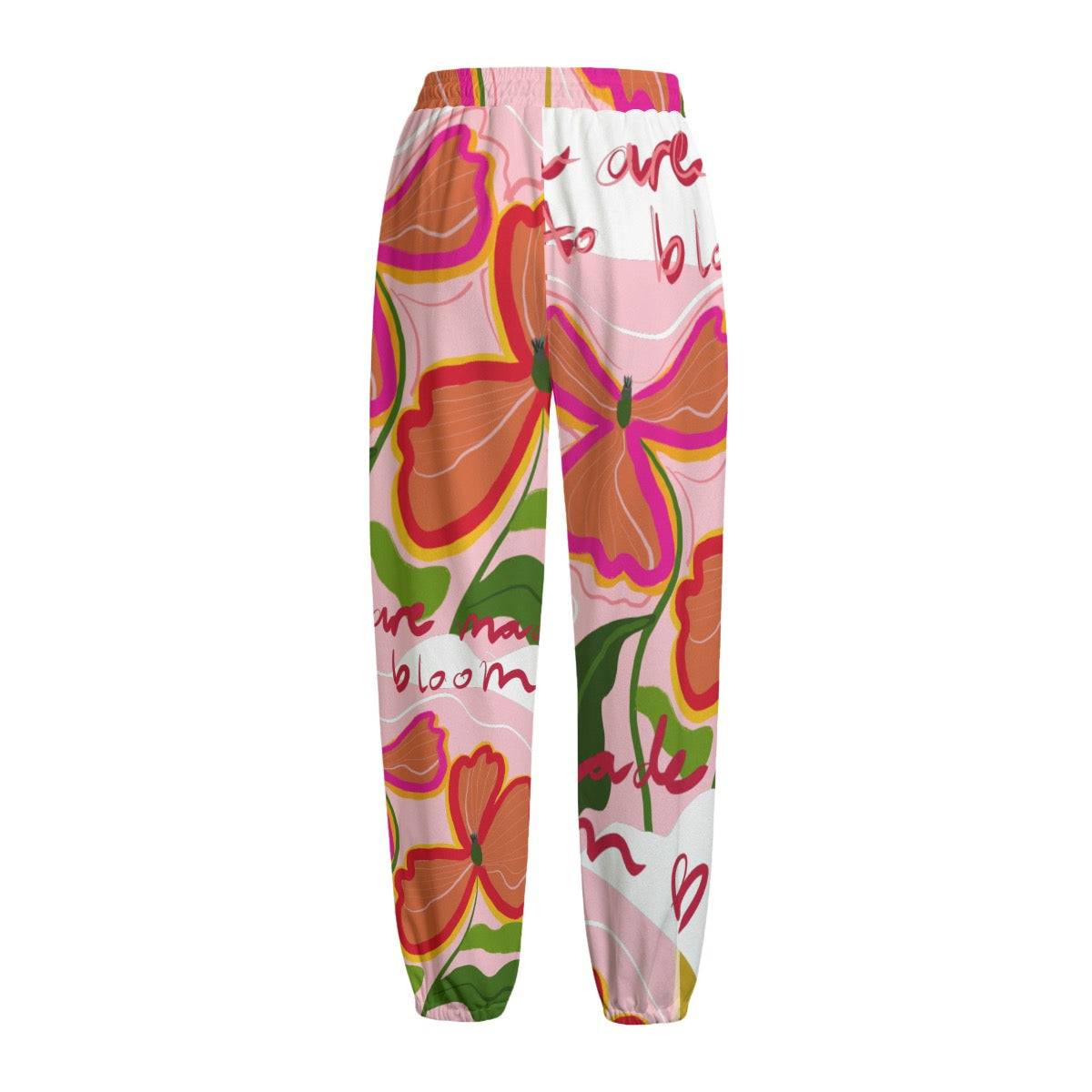 You are made to Bloom Knitted Fleece Joggers - Unisex