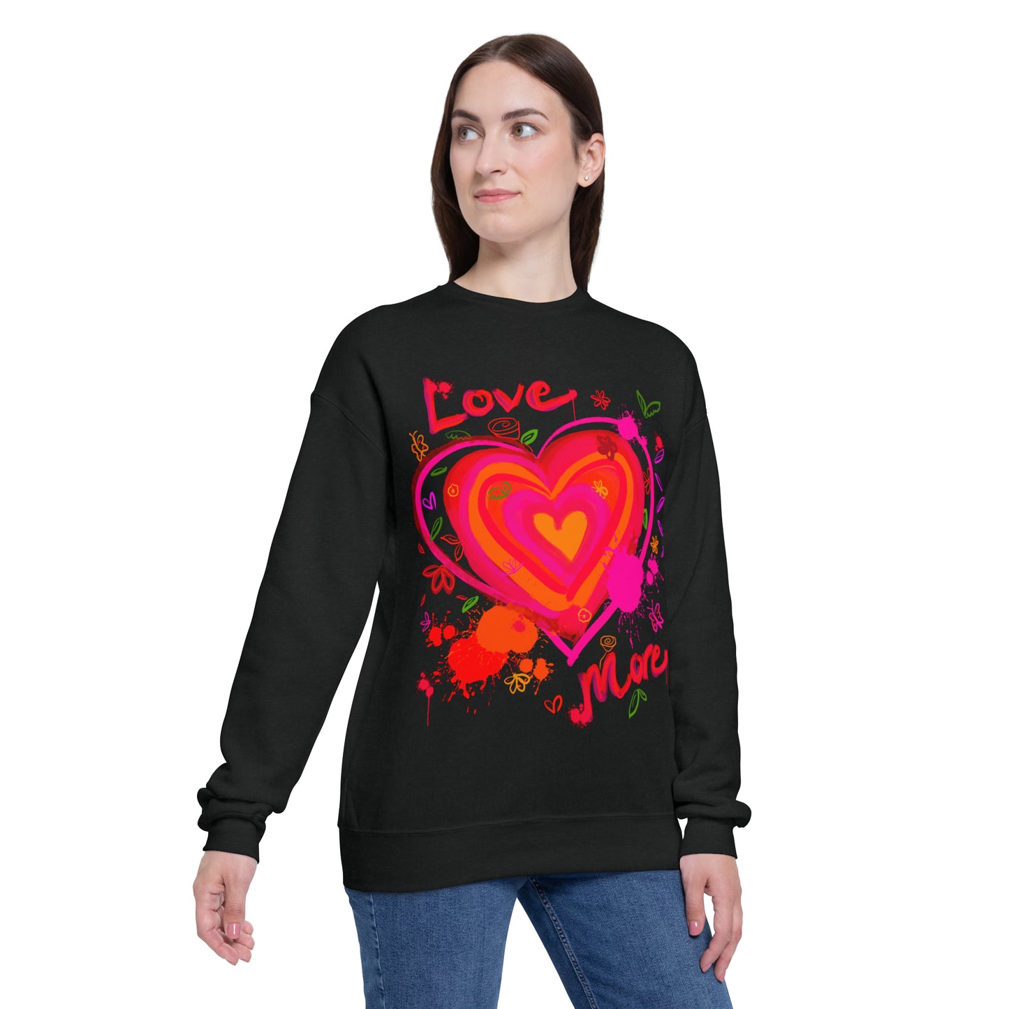Love More Crewneck Sweatshirt - Unisex