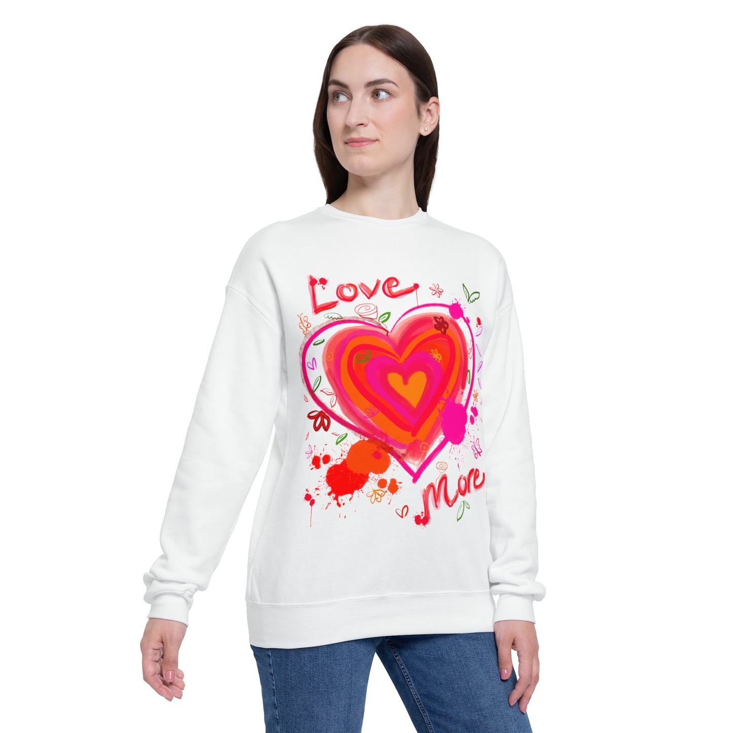 Love More Crewneck Sweatshirt - Unisex