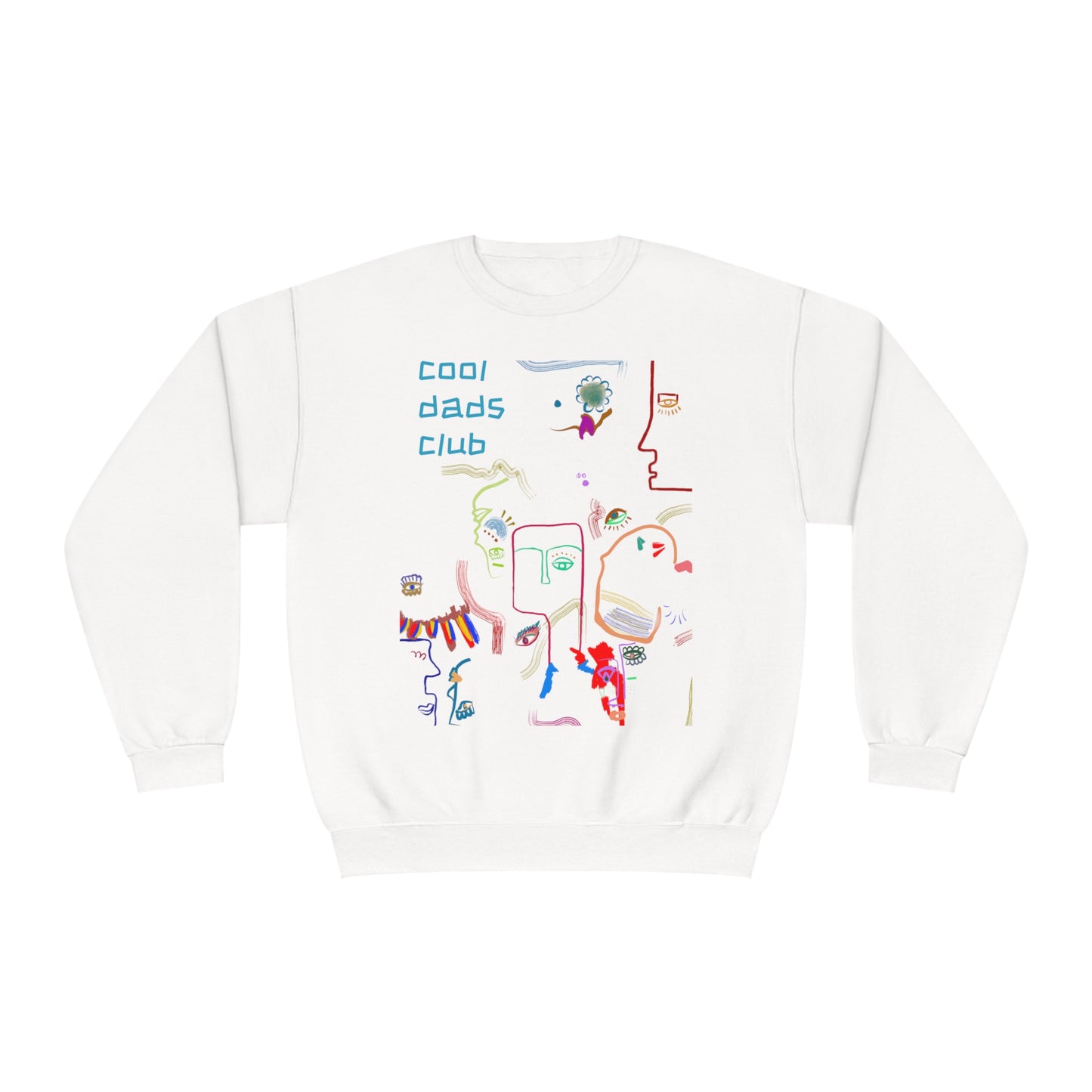 Picasso Cool Dads Club Crewneck Sweatshirt