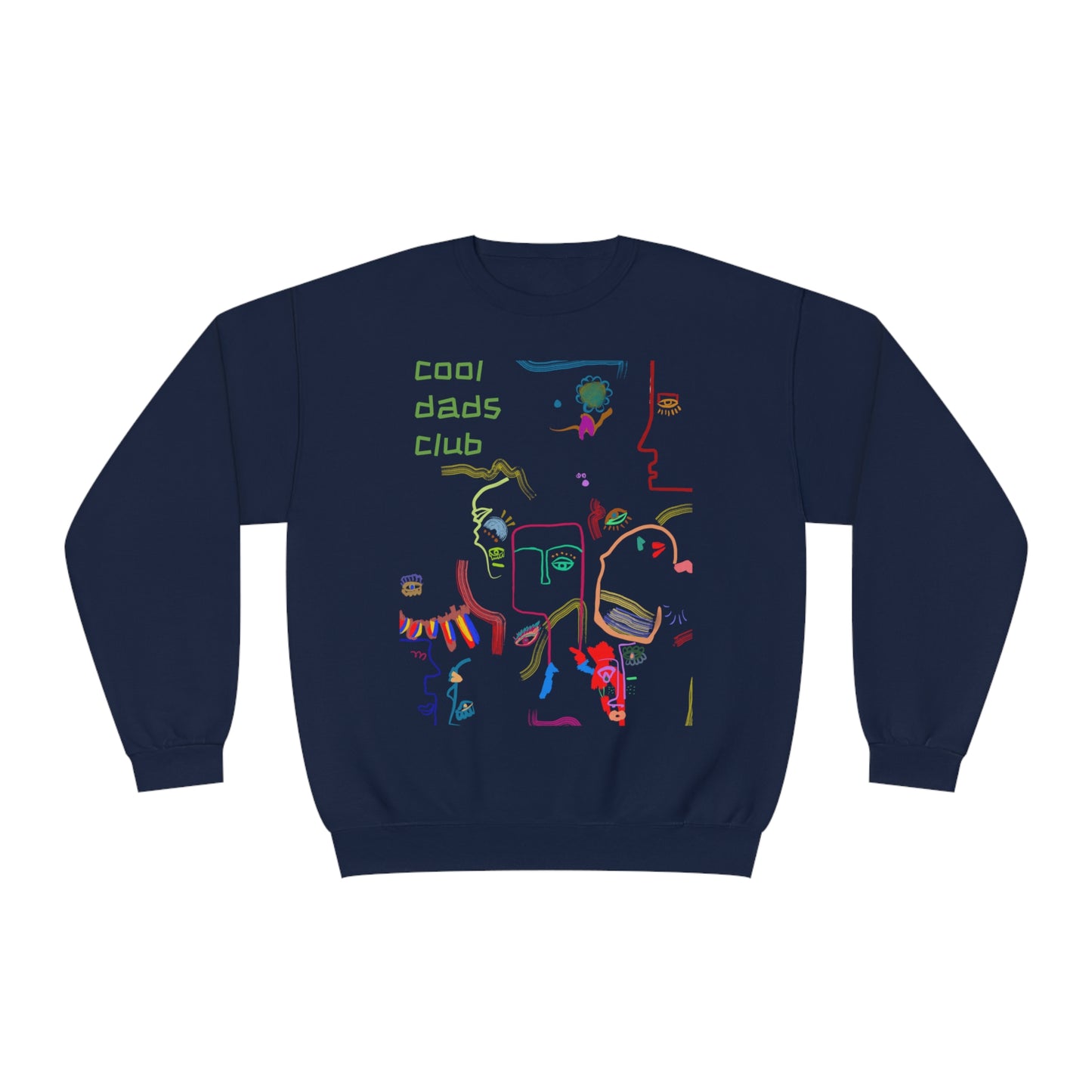 Picasso Cool Dads Club Crewneck Sweatshirt