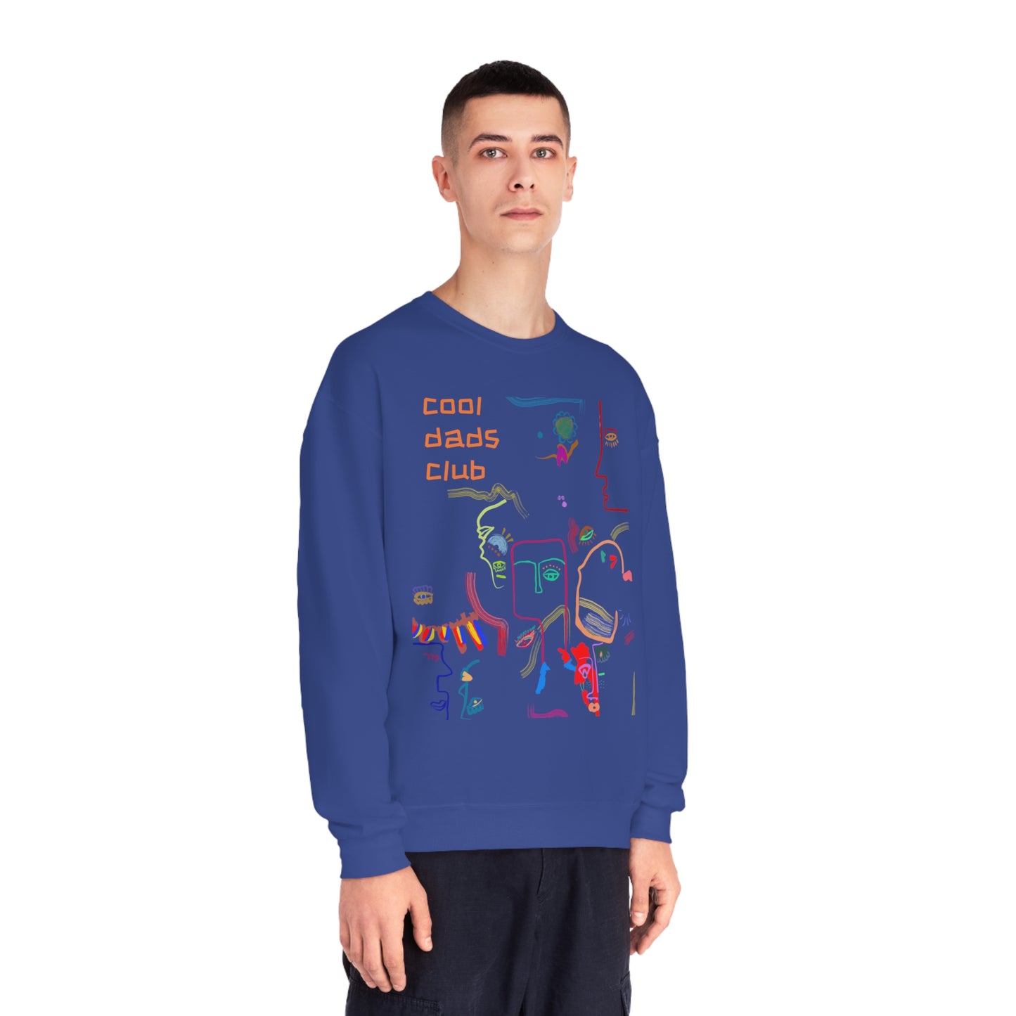 Picasso Cool Dads Club Crewneck Sweatshirt