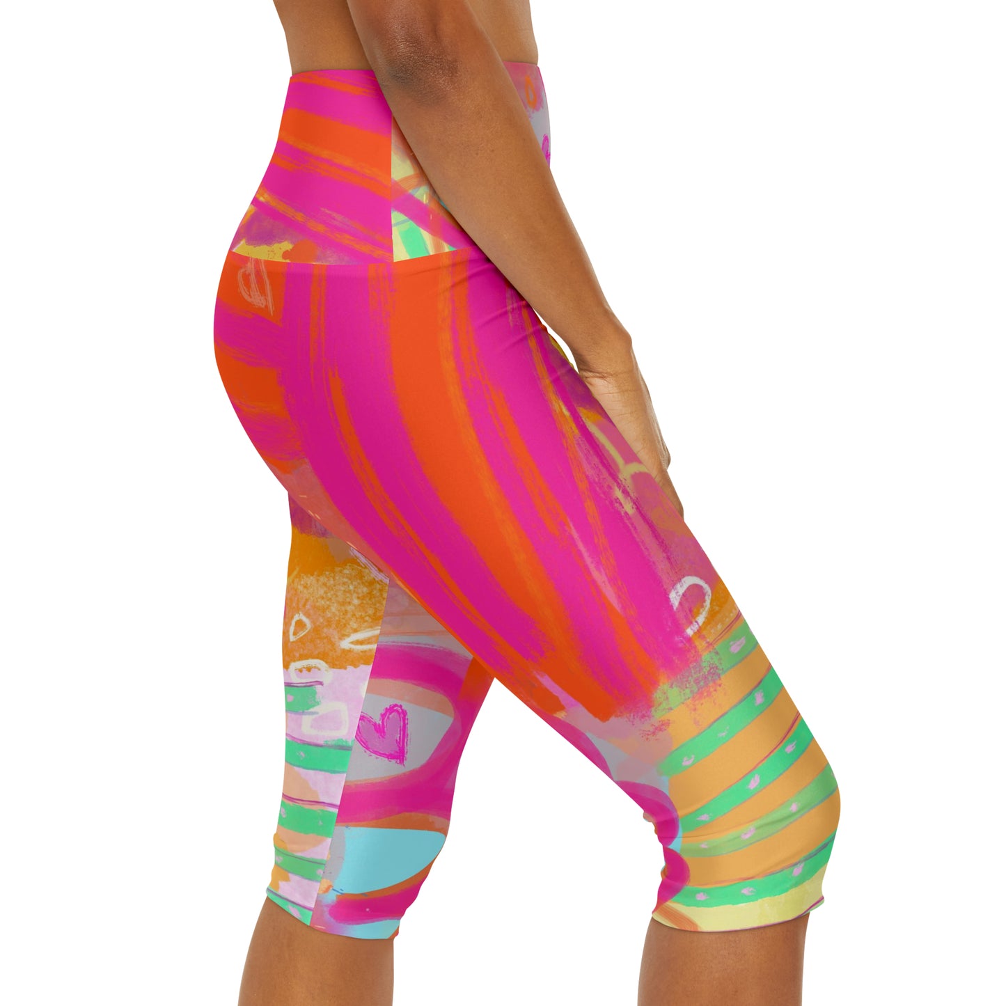 Havana Yoga Capri Leggings
