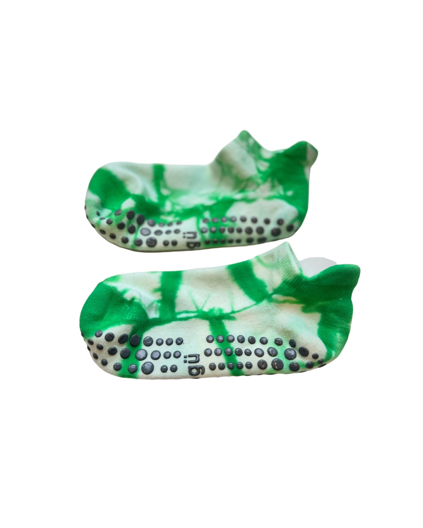 Cool Green Grip Ankle Socks