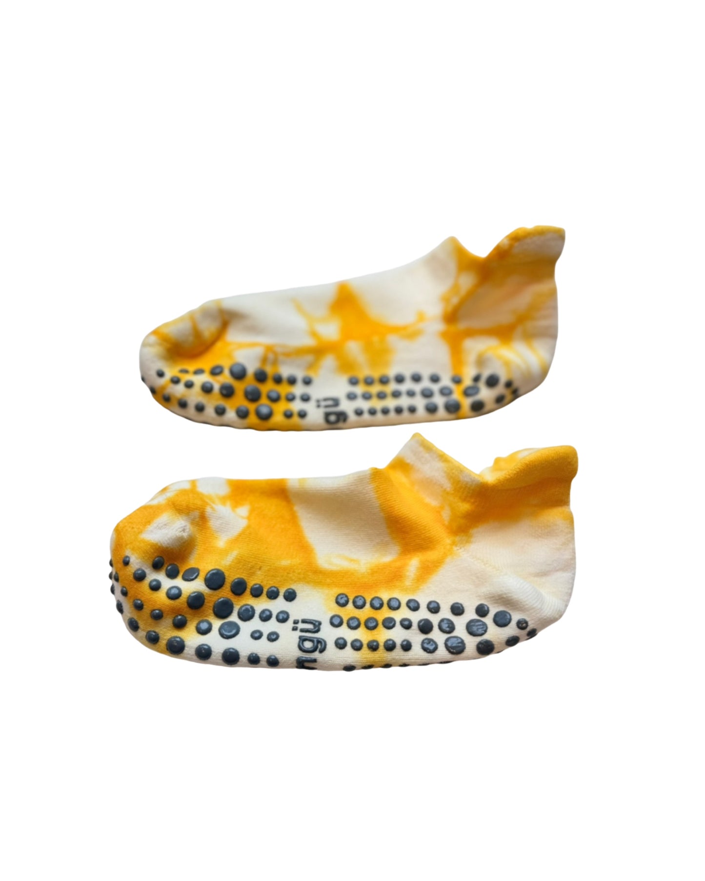 Yellow Grip Ankle Socks