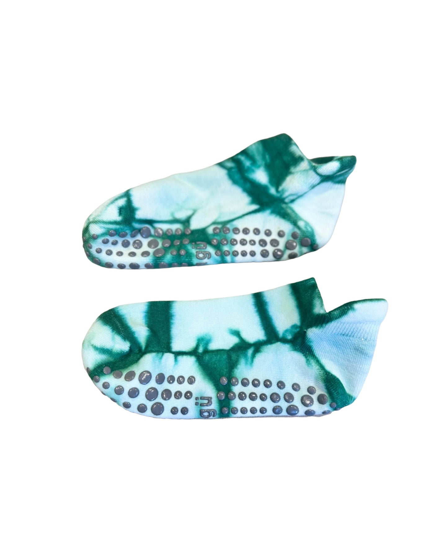 Pine Green Grip Ankle Socks