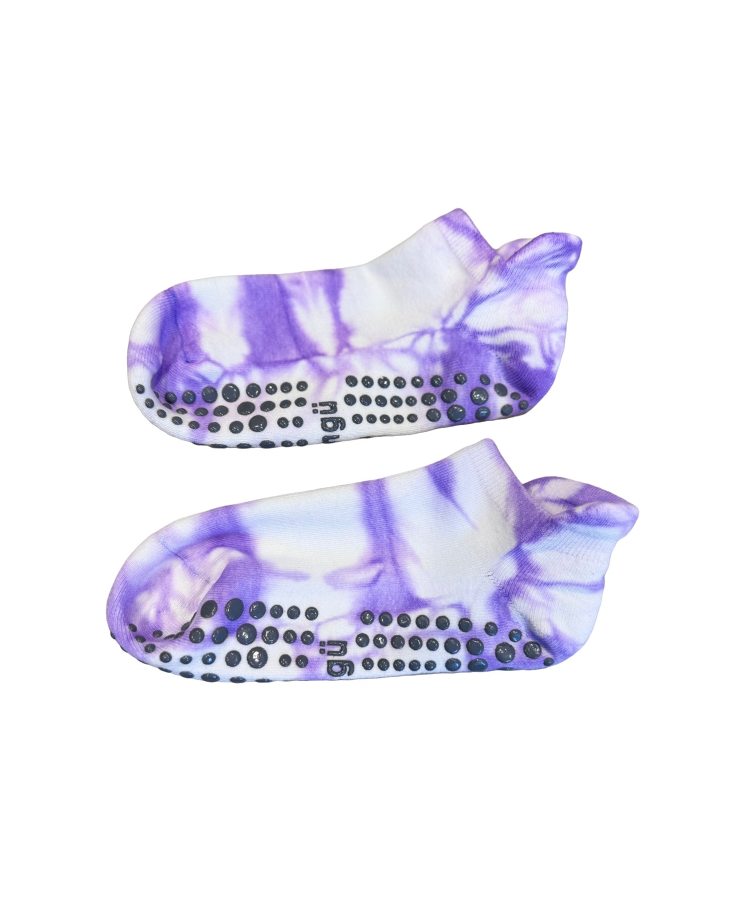 Purple Grip Ankle Socks