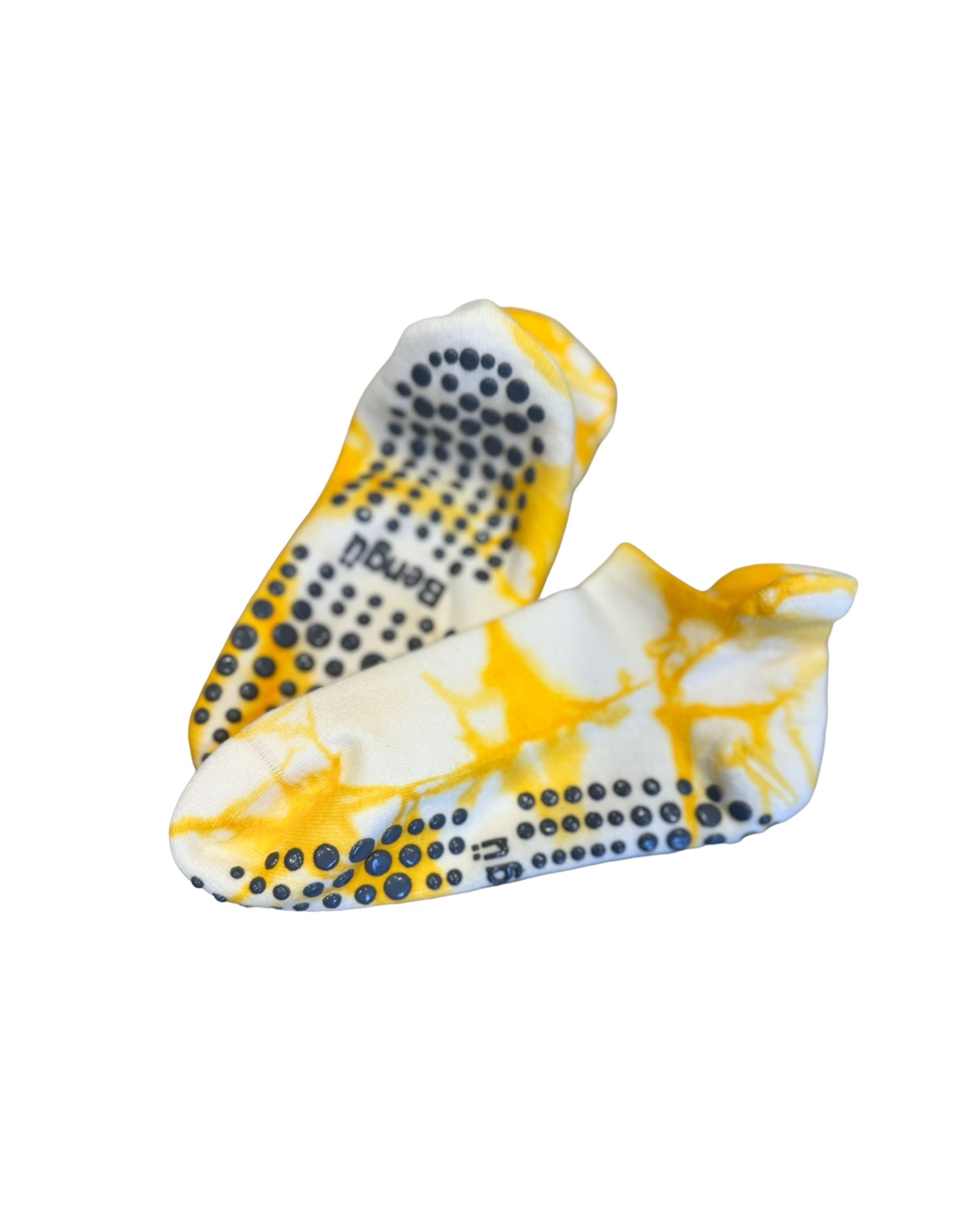 Yellow Grip Ankle Socks