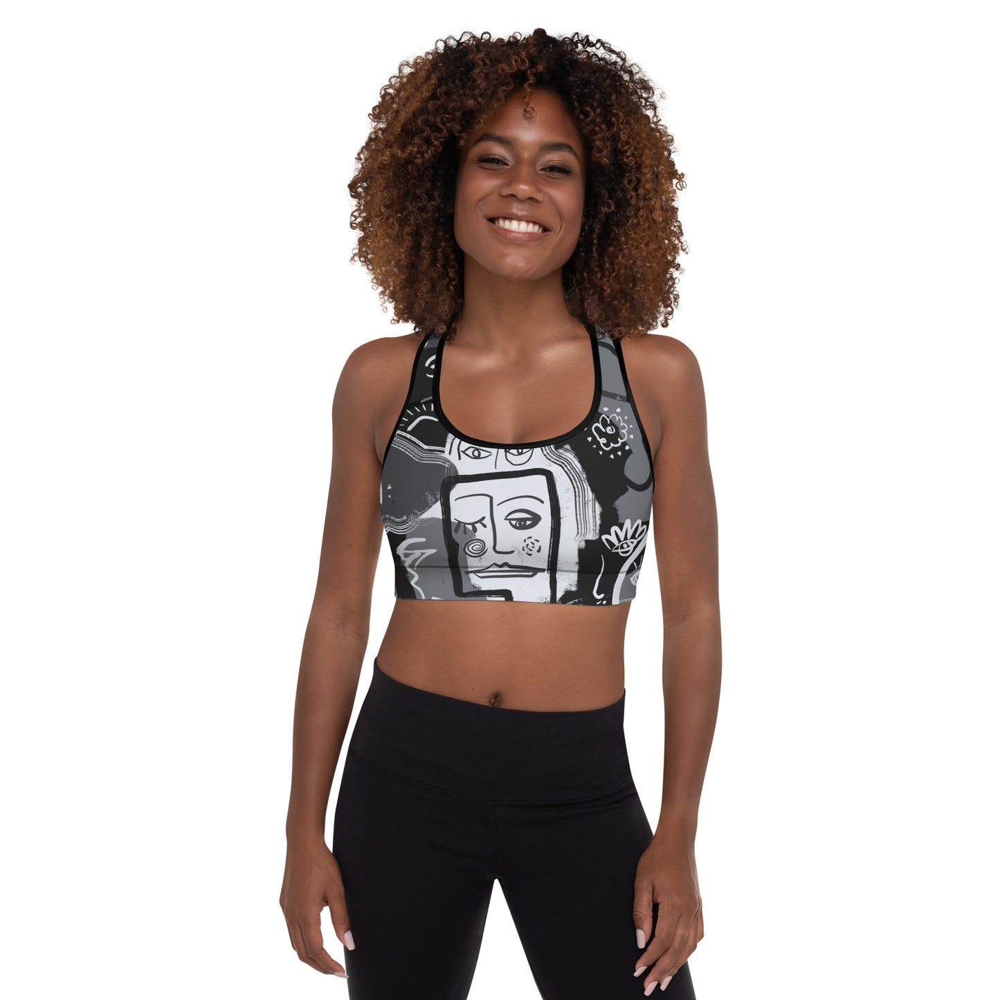 Picasso Padded Sports Bra