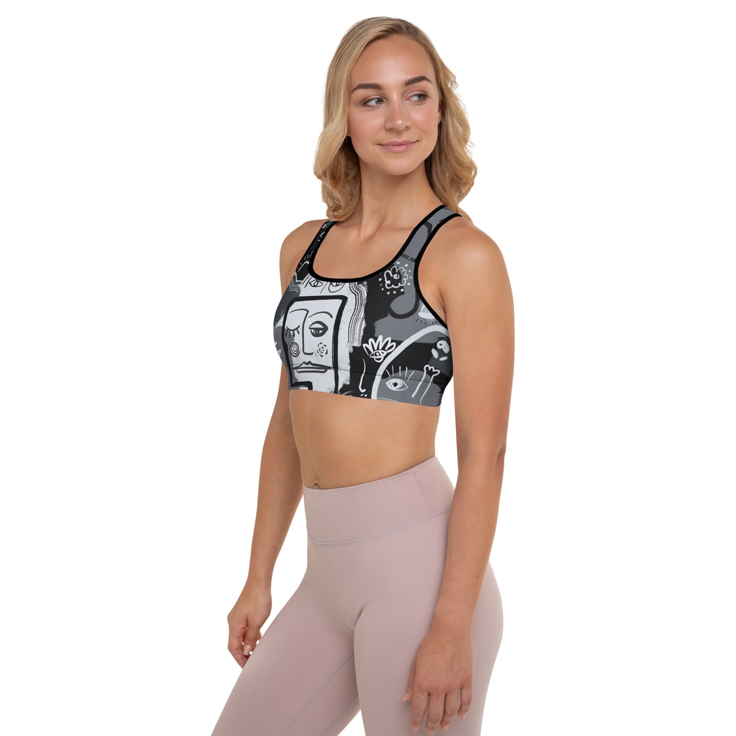Picasso Padded Sports Bra