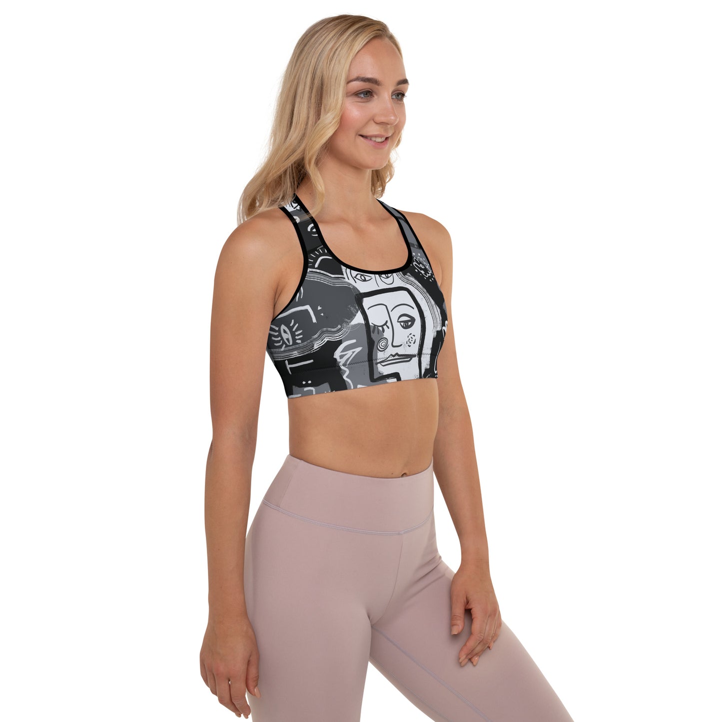 Picasso Padded Sports Bra