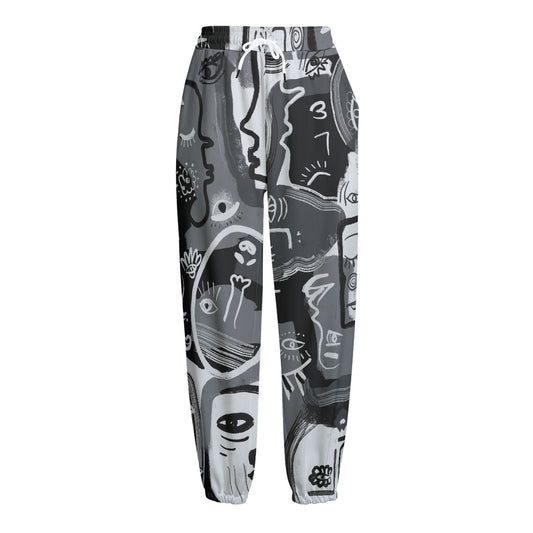 Picasso Knitted Fleece Joggers - Unisex