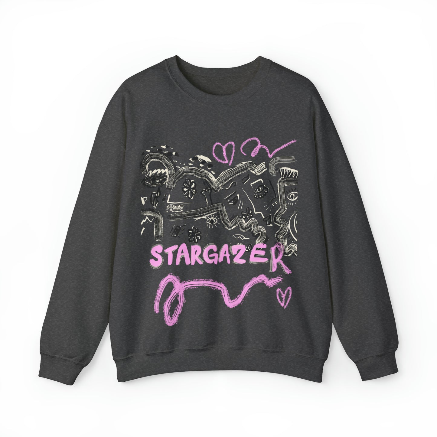 Stargazer Unisex Heavy Blend Crewneck Sweatshirt