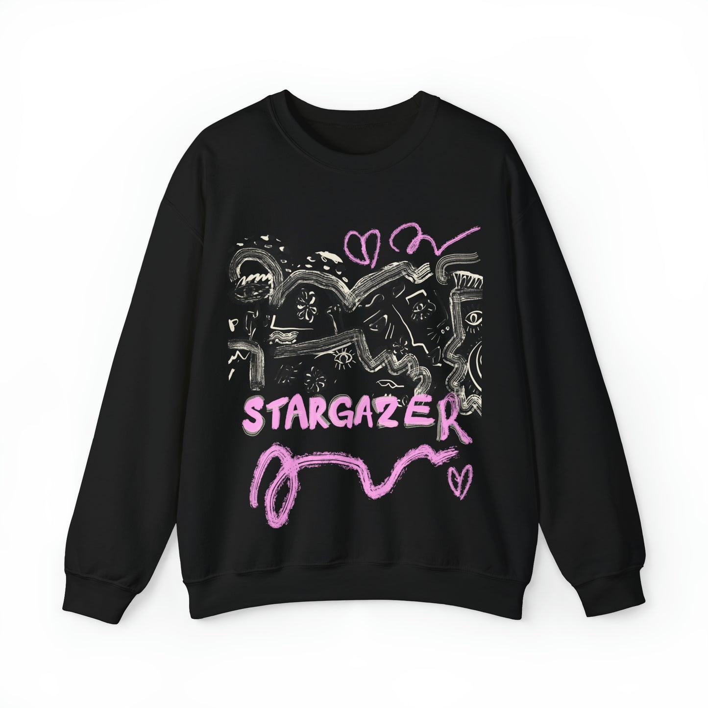 Stargazer Unisex Heavy Blend Crewneck Sweatshirt