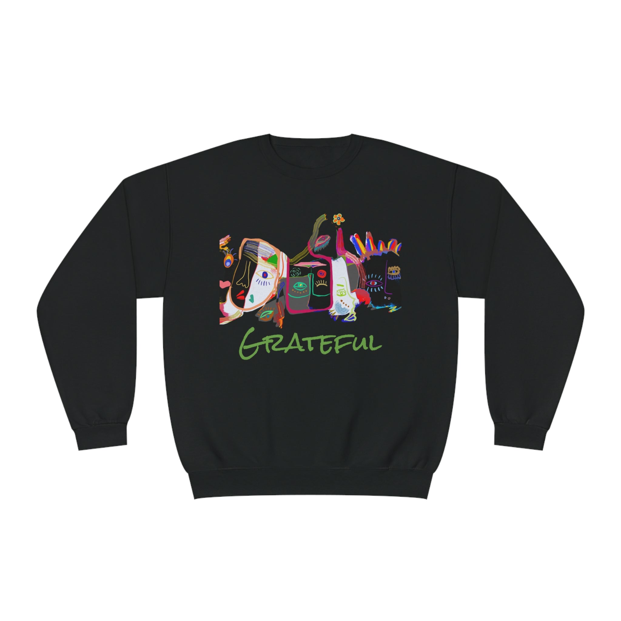 Picasso Midnight Grateful Crewneck Sweatshirt - Unisex – Bengü
