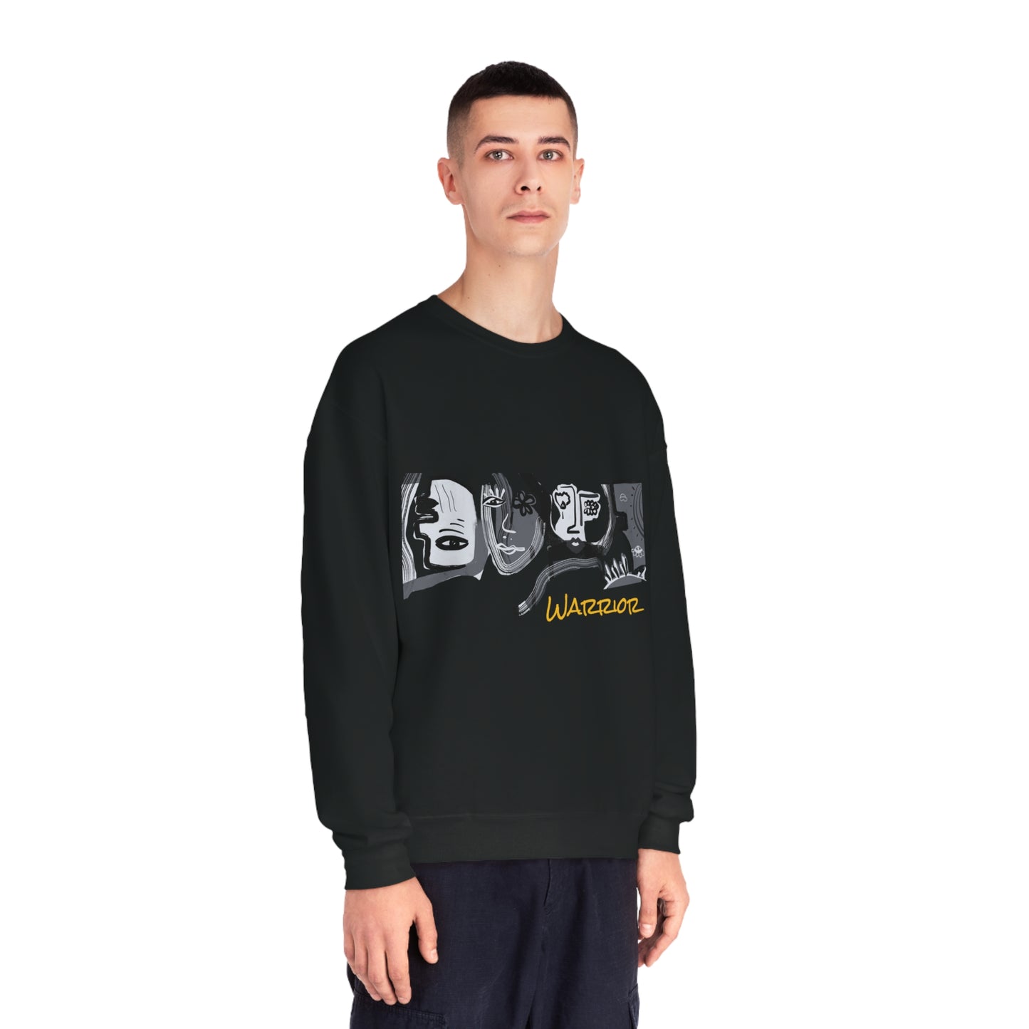 Picasso Warrior Crewneck Sweatshirt - Unisex