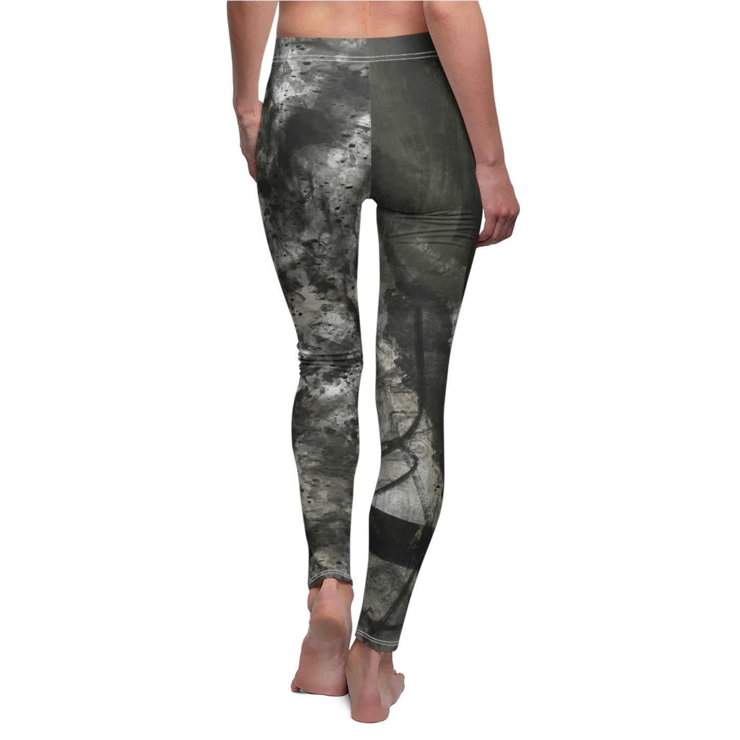 Smoke Women's Cut & Sew Casual Leggings