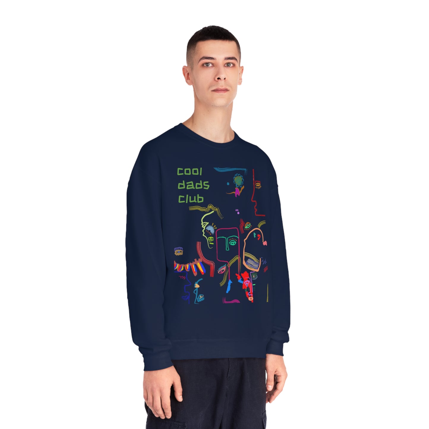 Picasso Cool Dads Club Crewneck Sweatshirt