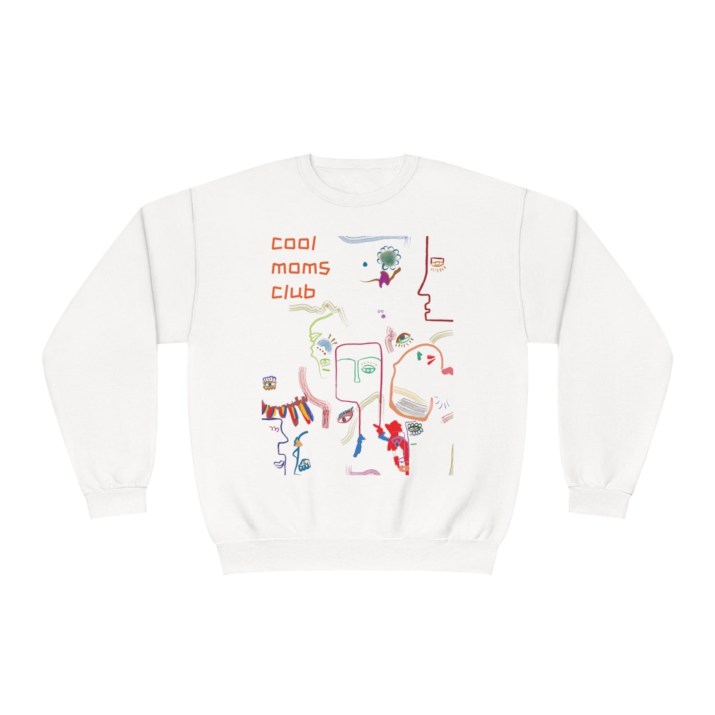 Picasso Cool Moms Club Crewneck Sweatshirt