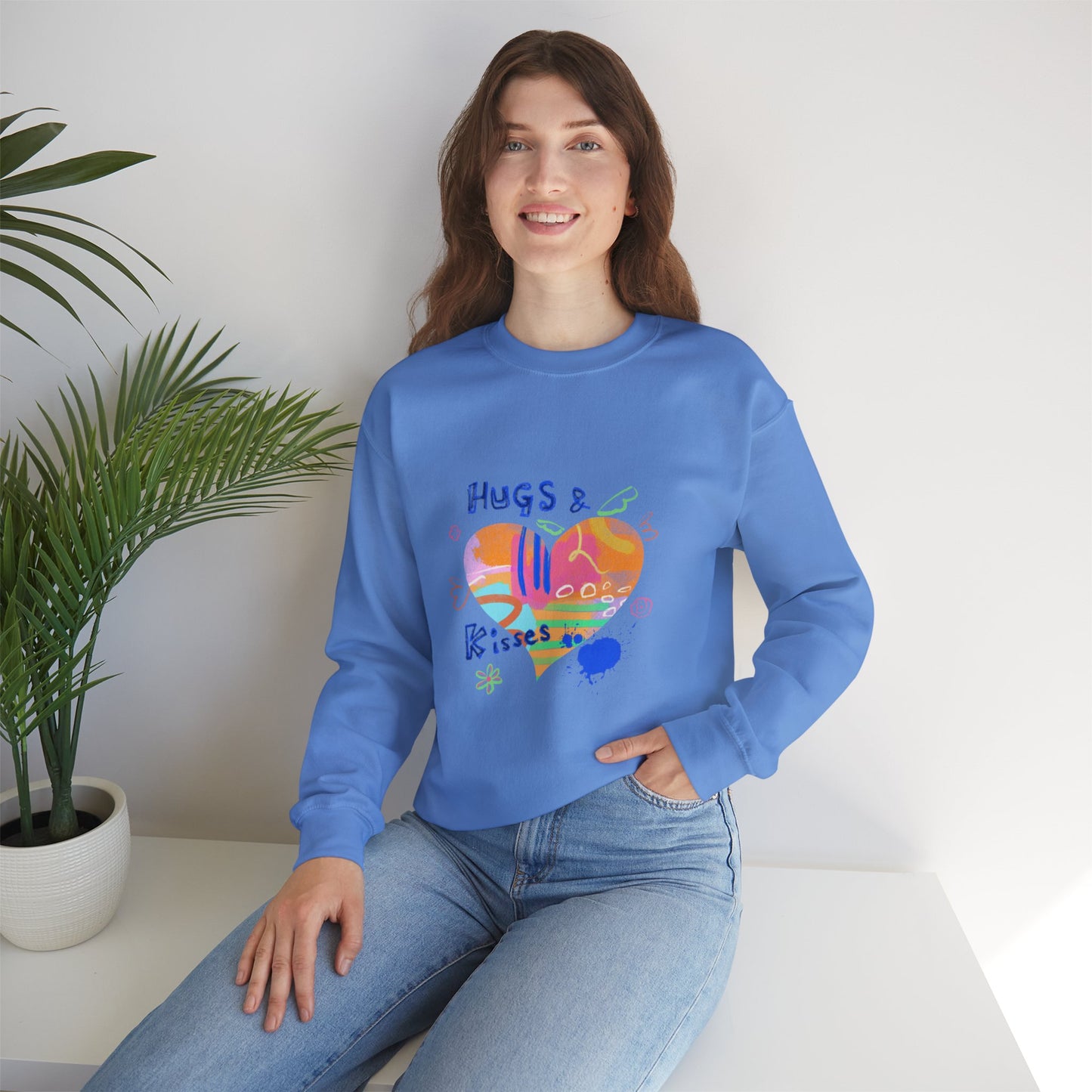 Hugs and Kisses Crewneck Sweatshirt