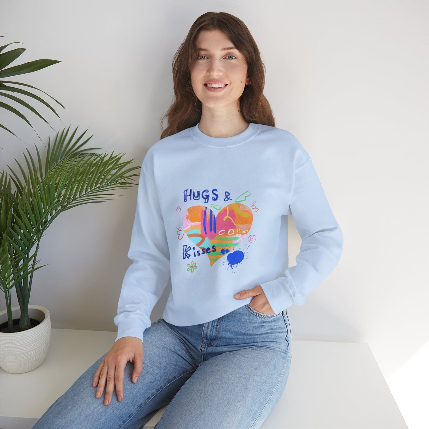 Hugs and Kisses Crewneck Sweatshirt