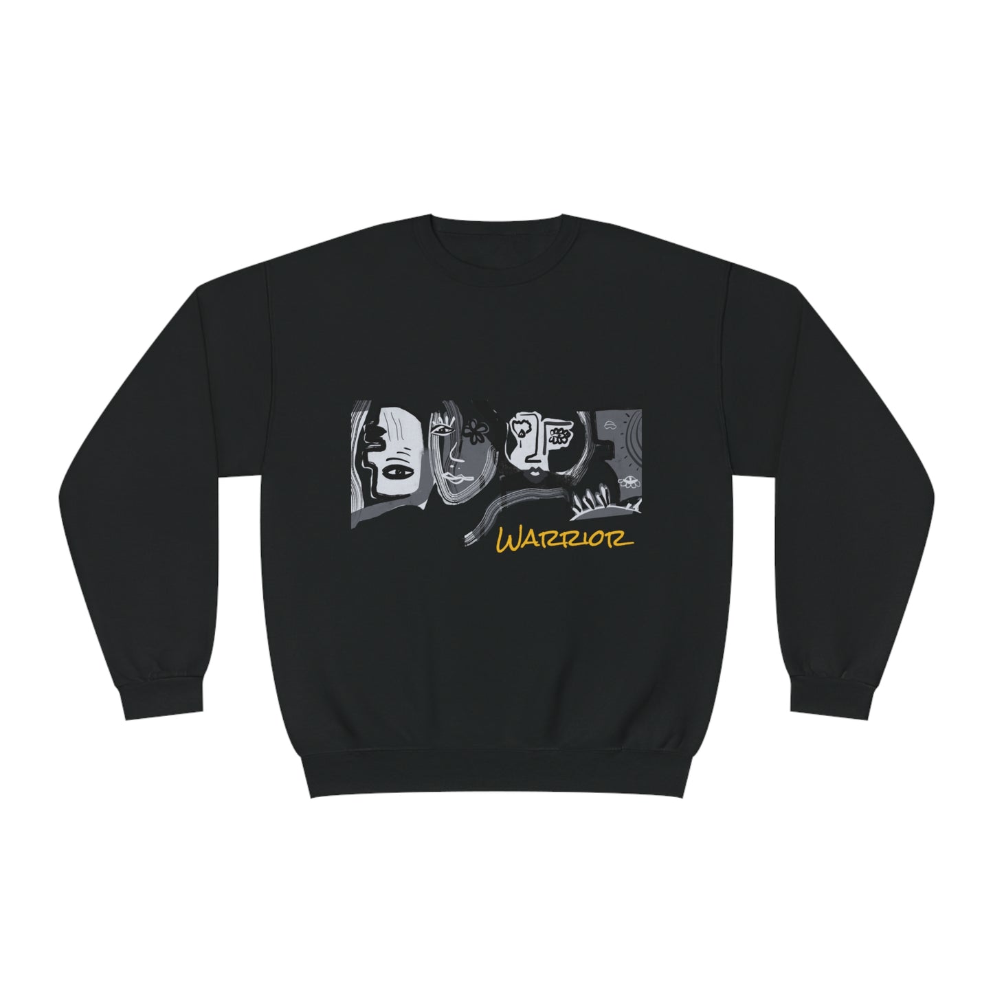 Picasso Warrior Crewneck Sweatshirt - Unisex