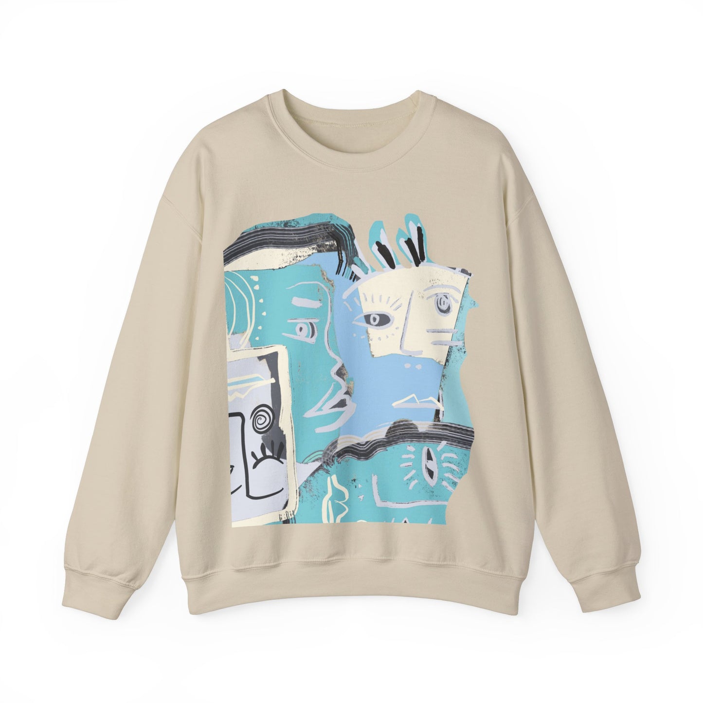 Picasso Surf Crewneck Sweatshirt - Unisex