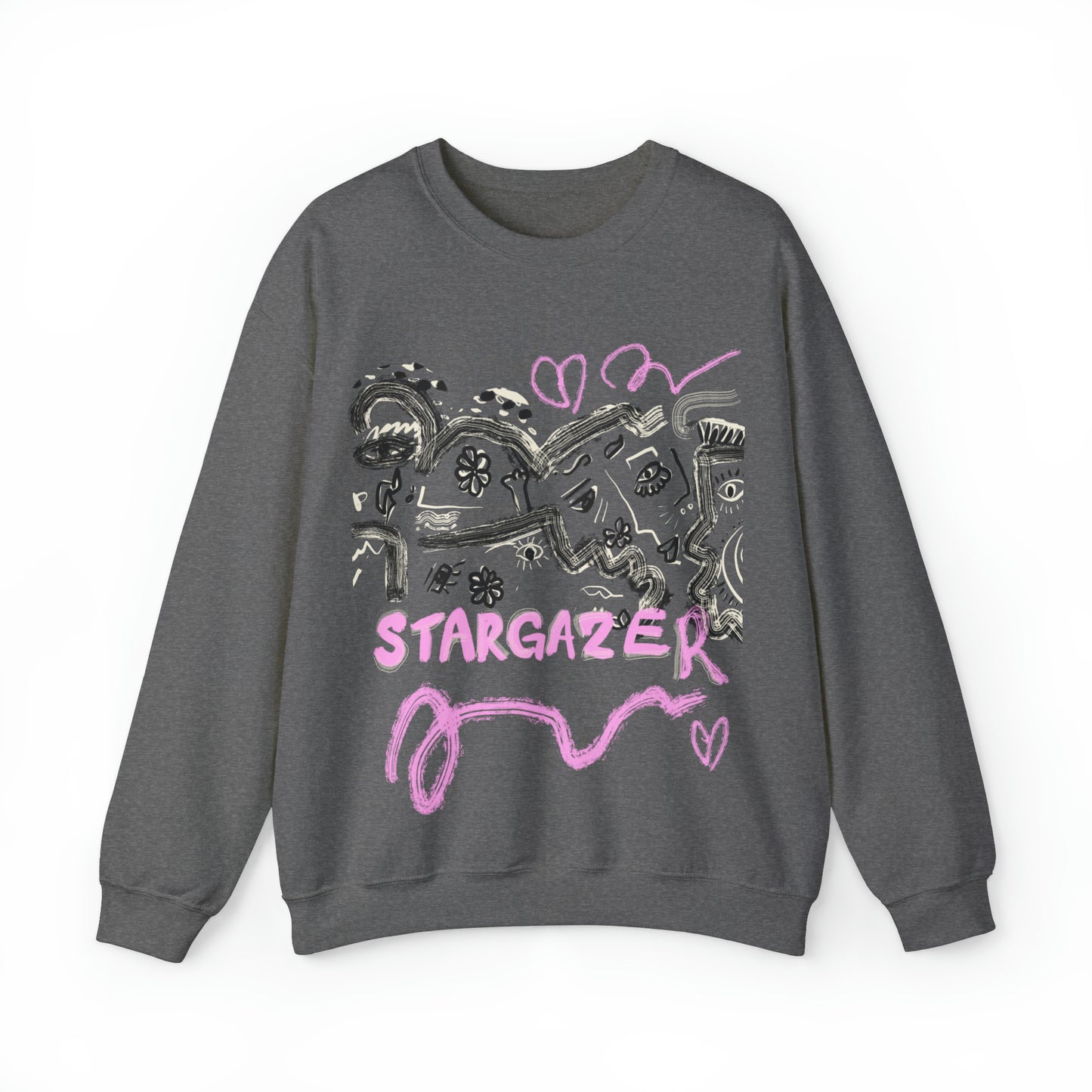 Stargazer Unisex Heavy Blend Crewneck Sweatshirt