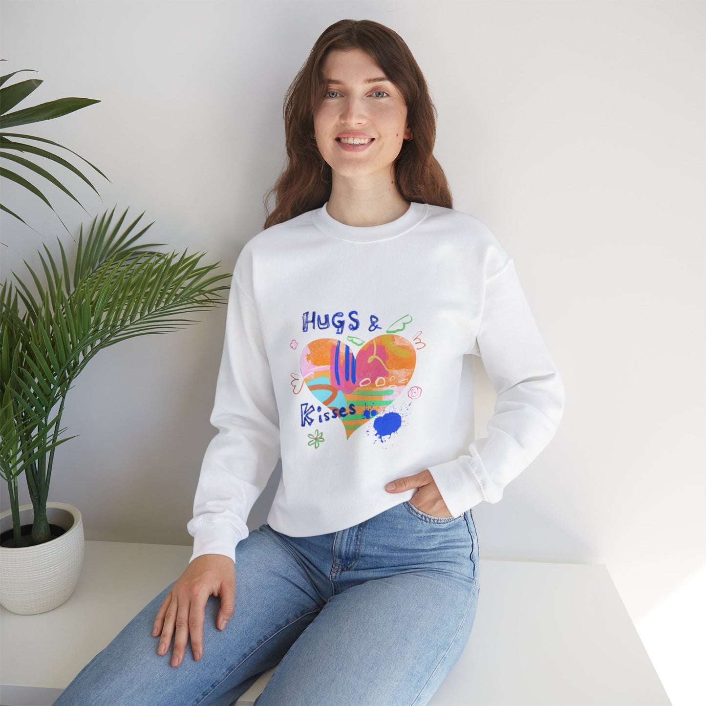 Hugs and Kisses Crewneck Sweatshirt