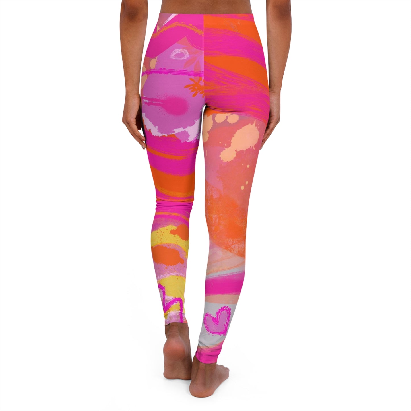 Love More Spandex Yoga Leggings