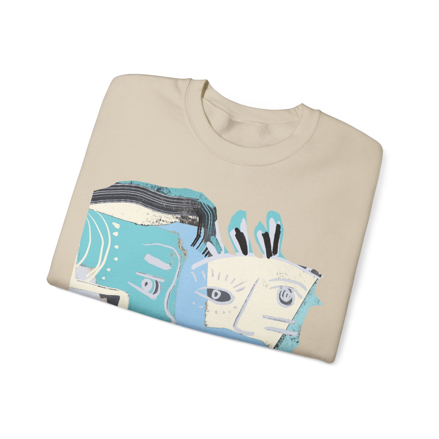 Picasso Surf Crewneck Sweatshirt - Unisex