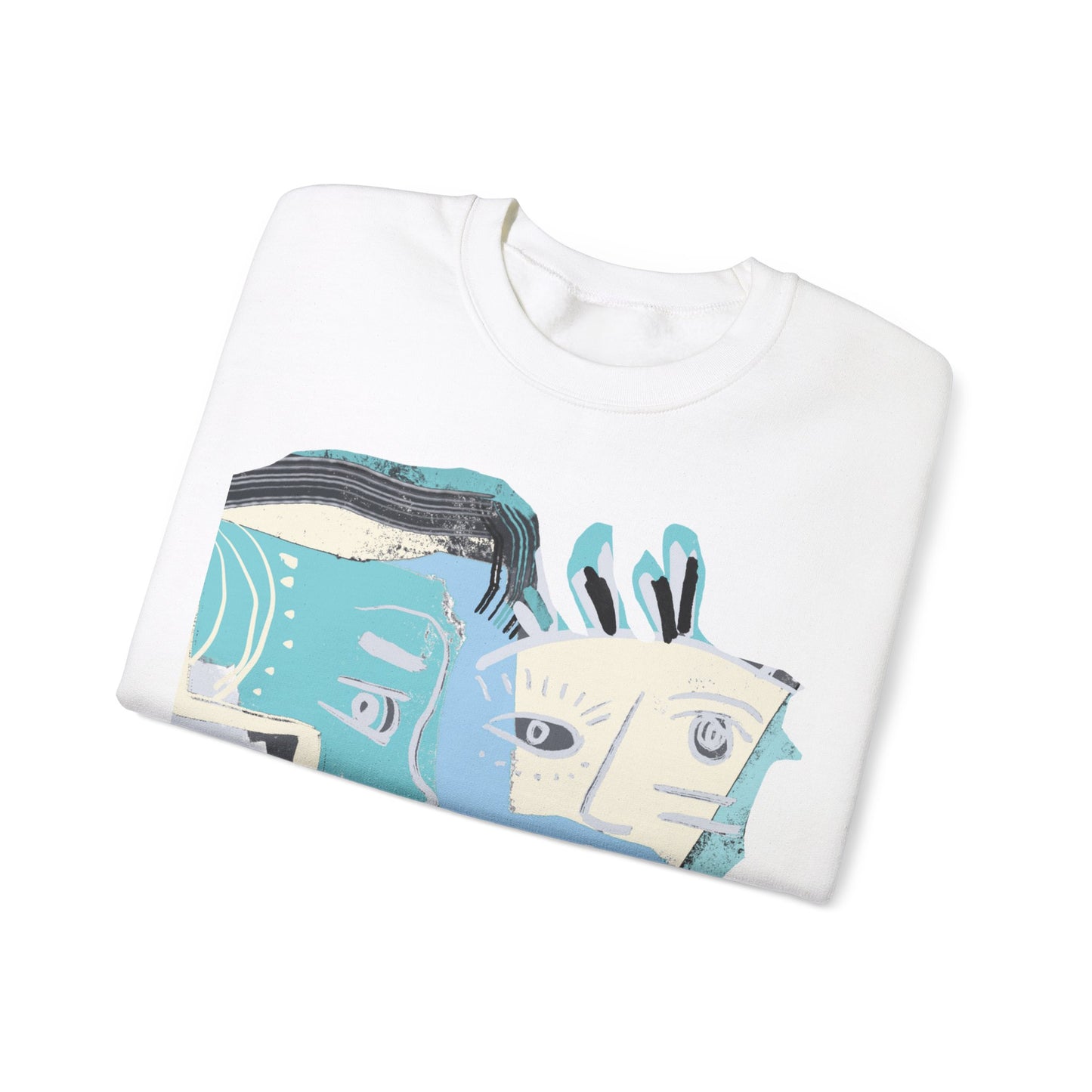 Picasso Surf Crewneck Sweatshirt - Unisex