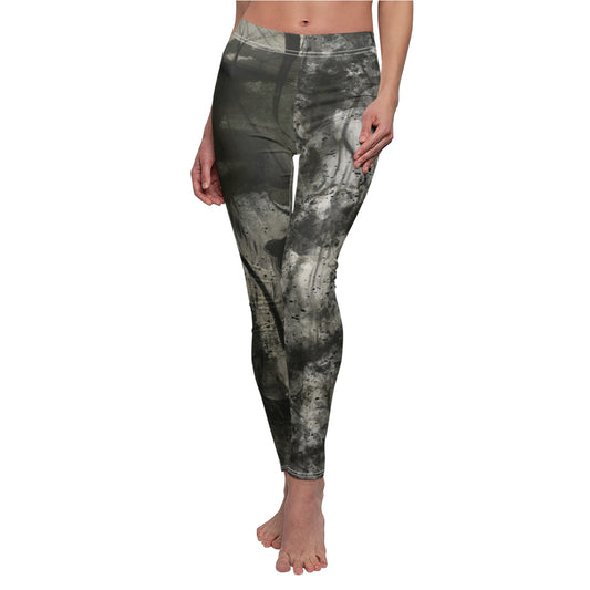 Smoke Women's Cut & Sew Casual Leggings