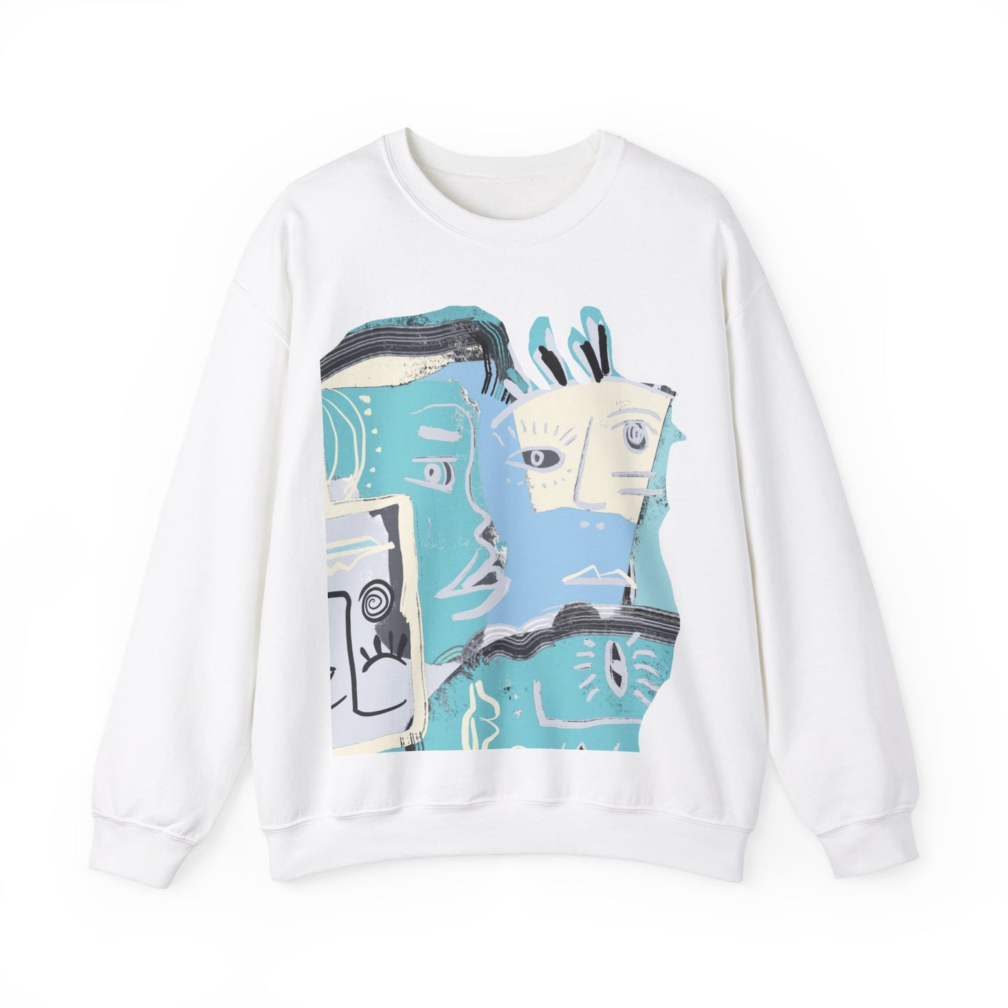 Picasso Surf Crewneck Sweatshirt - Unisex