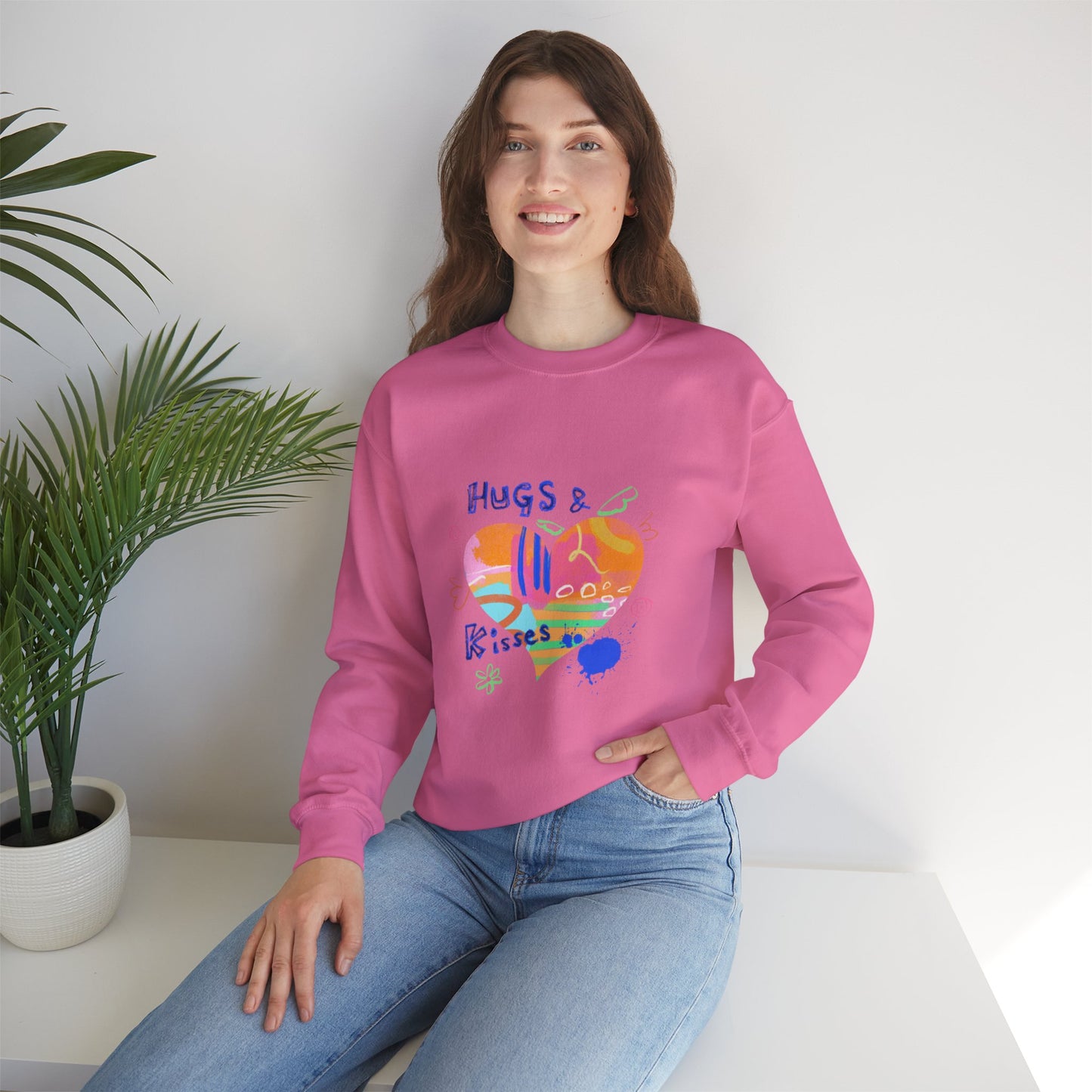 Hugs and Kisses Crewneck Sweatshirt