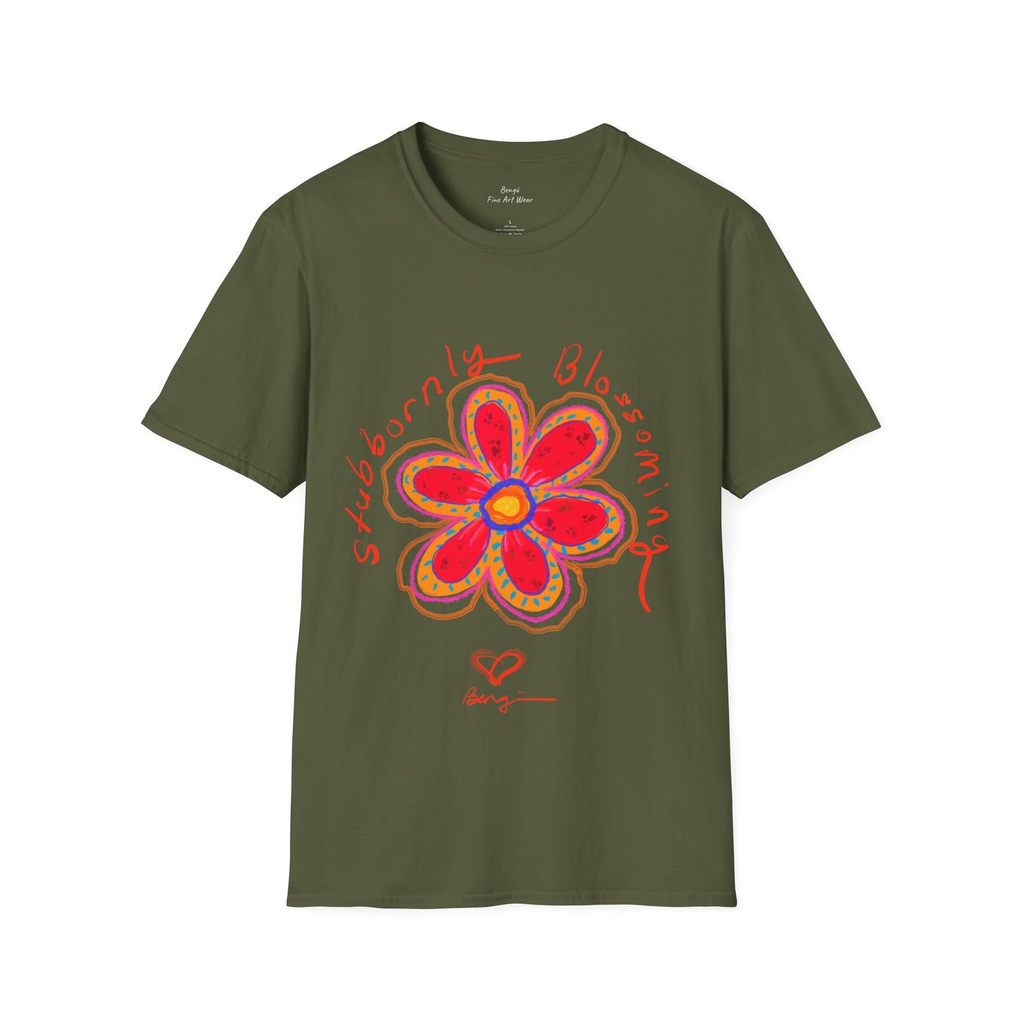 Stubbornly Blossoming Soft Tee - Unisex