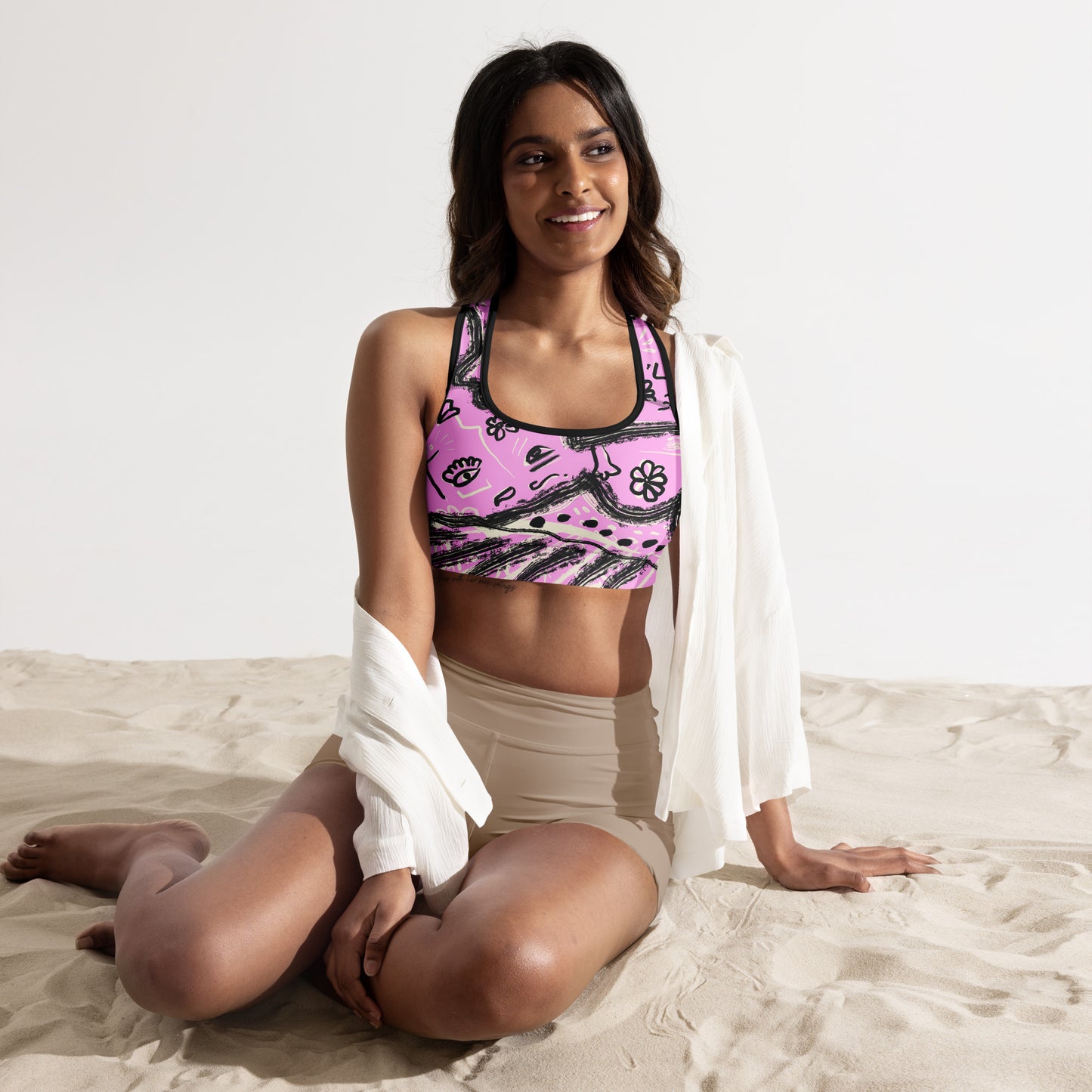 Stargazer Padded Sports Bra