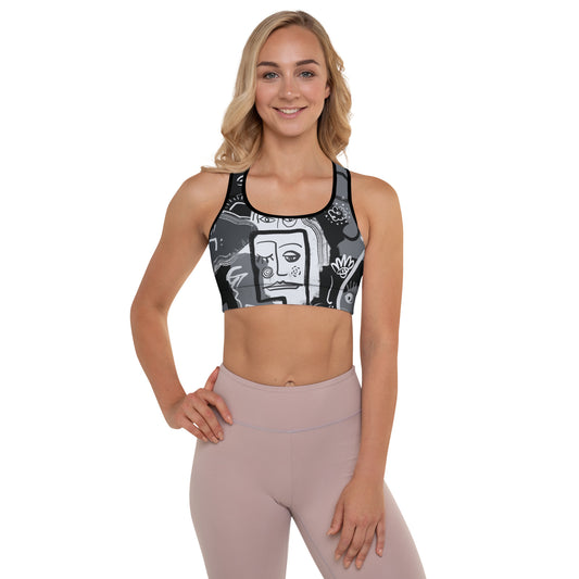 Picasso Padded Sports Bra