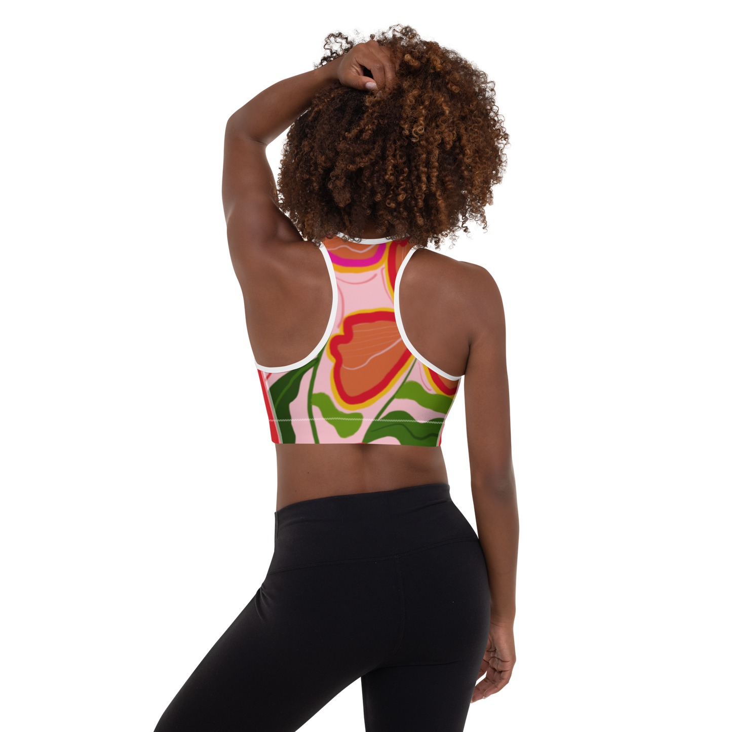 You are made to Bloom Padded Sports Bra