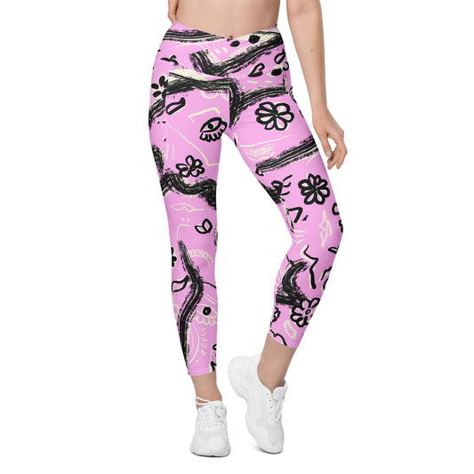 Stargazer Crossover leggings with pockets