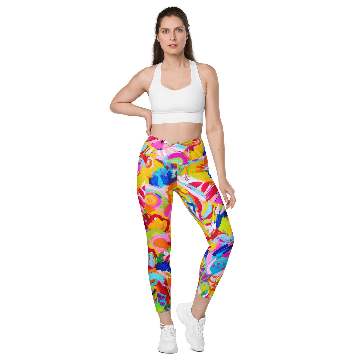 Samba Crossover leggings with pockets