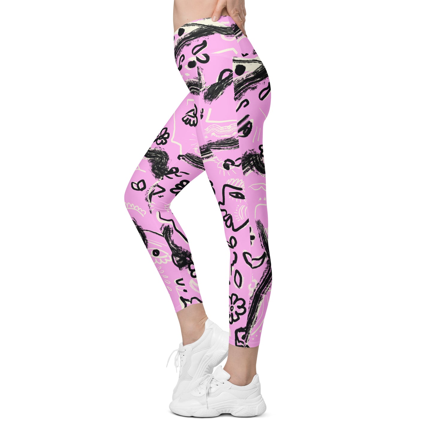 Stargazer Crossover leggings with pockets