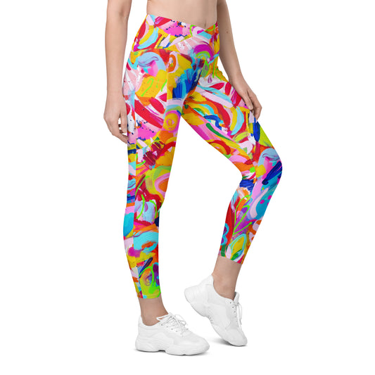 Samba Crossover leggings with pockets